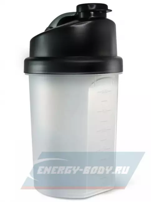  Be First Шейкер БЕЗ ЛОГОТИПА 500 мл черная крышка (TS 1255-BLACK-NL) 500 мл, Черный