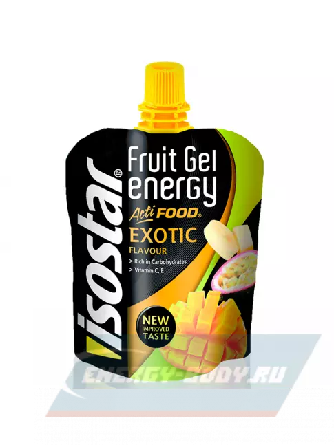 Энергетический гель ISOSTAR Actifood 1 саше, Экзотик