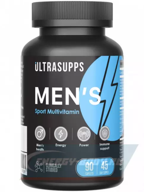  UltraSupps Men's Multivitamin 90 каплет