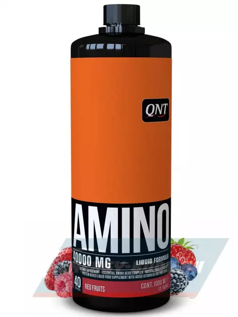 Аминокислотны QNT Amino Acid Liquid 1000 мл, Красные фрукты