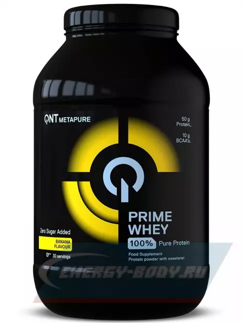  QNT PRIME WHEY 908 г, Банан