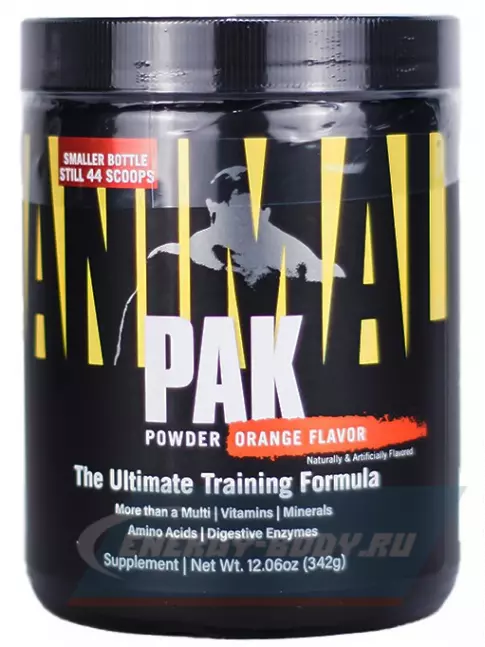  UNIVERSAL NUTRITION Animal Pak Powder 411 г, Апельсин