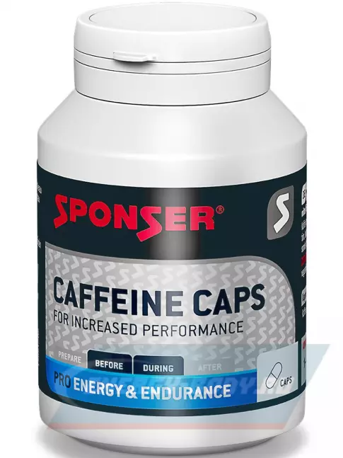 Энергетик SPONSER Caffeine Caps 90 капсул