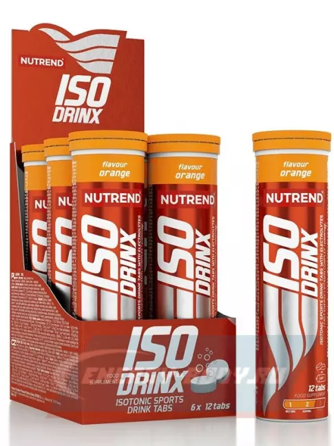  NUTREND Isodrinx Tabs 6 туб, Апельсин