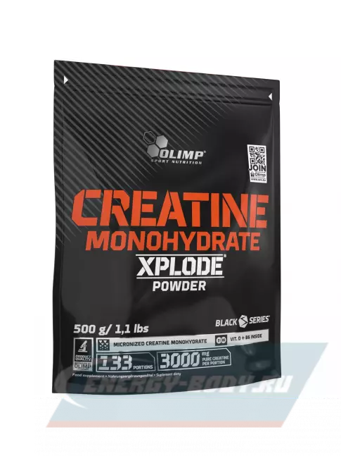  OLIMP CREATINE MONOHYDRATE POWDER 500 г, апельсин