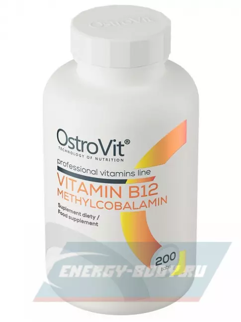  OstroVit Vitamin B12 Methylcobalamin 200 таблеток