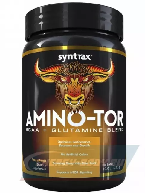 ВСАА SYNTRAX Amino-TOR BCAA + Glutamine Bland 340 г, Острый манго