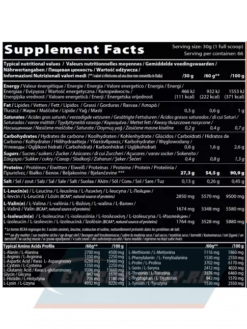 QNT METAPURE ZERO CARB 2000 г, Лимон - Меренга