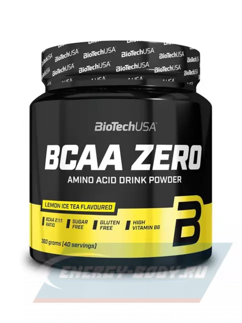ВСАА BiotechUSA BCAA Zero 2:1:1 360 г, Лимонный чай ВСАА BiotechUSA BCAA Zero 2:1:1 360 г, Лимонный чай