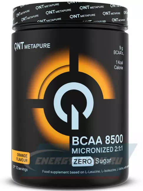 ВСАА QNT BCAA 8500 Powder 2:1:1 350 г, Апельсин