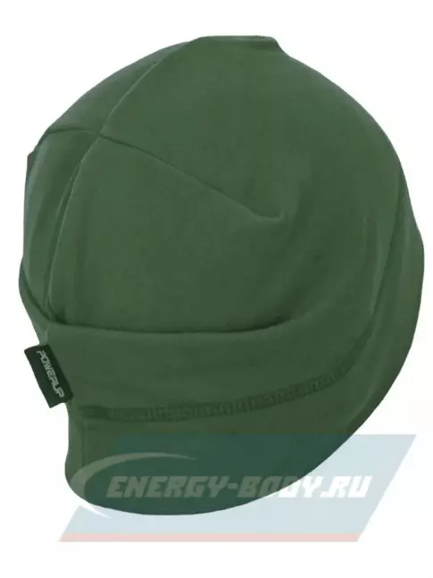  Powerup Шапка warm green Изумрудный