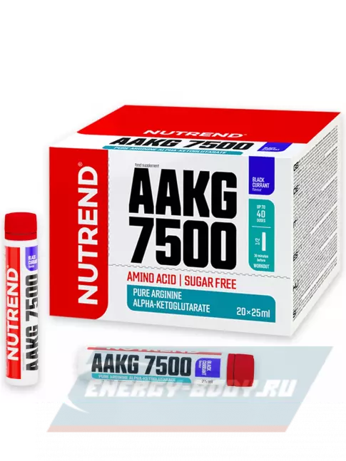  NUTREND AAKG 7500 20 x 25 мл, Черная смородина