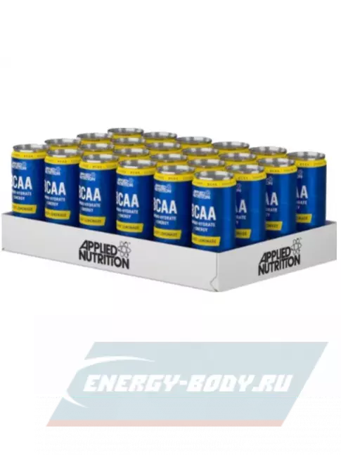 ВСАА APPLIED NUTRITION BCAA - Functional Drink CANS 24 x 330 мл, Облачный Лимонад