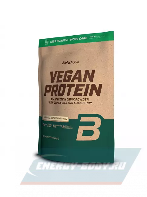  BioTechUSA BioTech Vegan Protein 500 г, Ванильное печенье