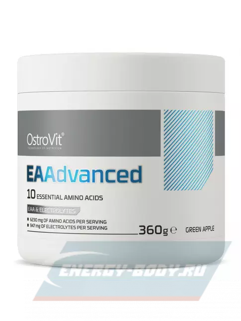 Аминокислотны OstroVit EAAdvanced 360 г, Зеленое яблоко