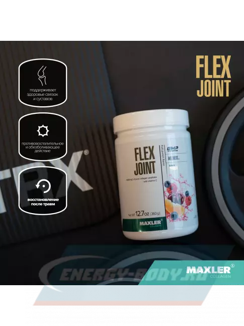 Суставы, связки MAXLER Flex Joint 360 г, Фруктовый пунш