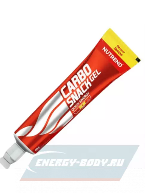 Энергетический гель NUTREND Carbosnack туба 4 шт x 50 г, Лимон