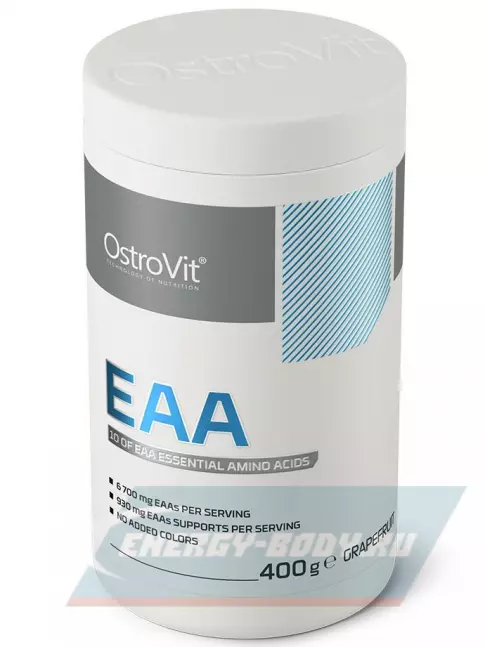 Аминокислотны OstroVit EAA PURE 400 г, Грейпфрут
