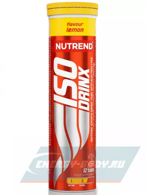  NUTREND Isodrinx Tabs 6 туб, Лимон
