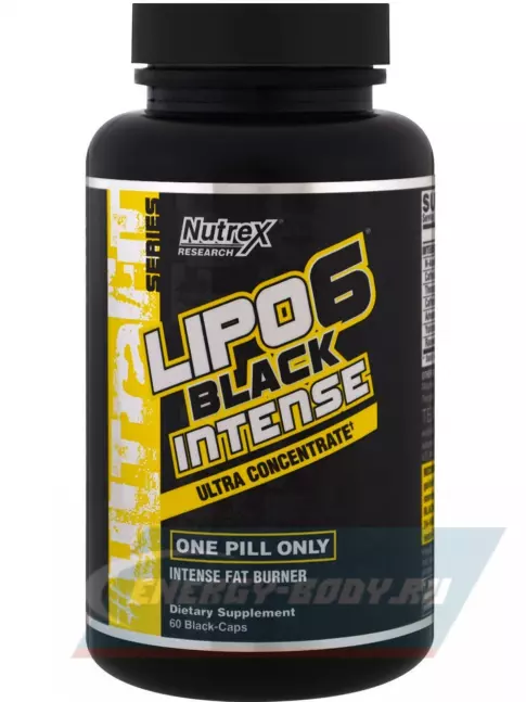  Nutrex Lipo 6 Black Intense Ultra Concentrate US 60 капсул