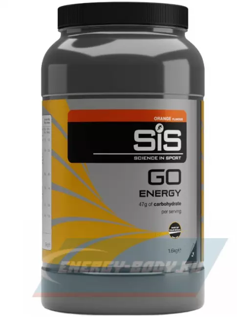  SCIENCE IN SPORT (SiS) GO Energy Powder 1600 г, Апельсин