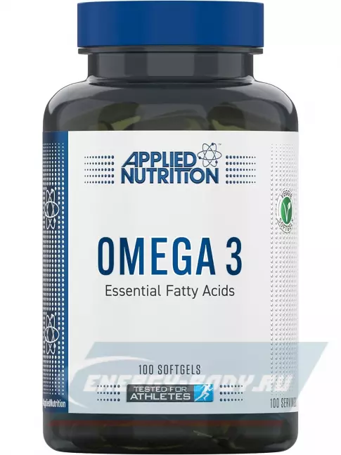 Omega 3 APPLIED NUTRITION Omega 3 Fish Oil 1000mg 100 мягких капсул