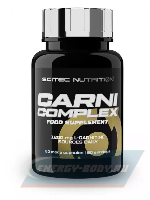 L-Карнитин Scitec Nutrition Carni Complex 1200 mg 60 капсул L-Карнитин Scitec Nutrition Carni Complex 1200 mg 60 капсул