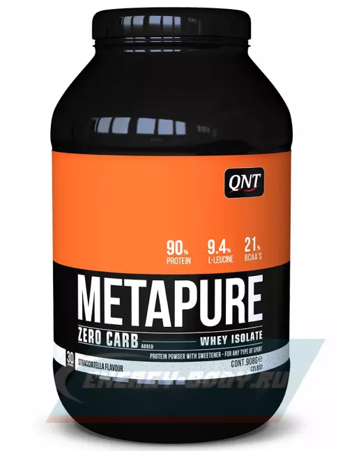  QNT METAPURE ZERO CARB 908 г, Страчителла