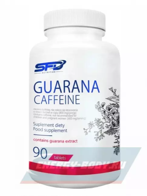 Энергетик SFD Guarana Caffeine 90 таблеток