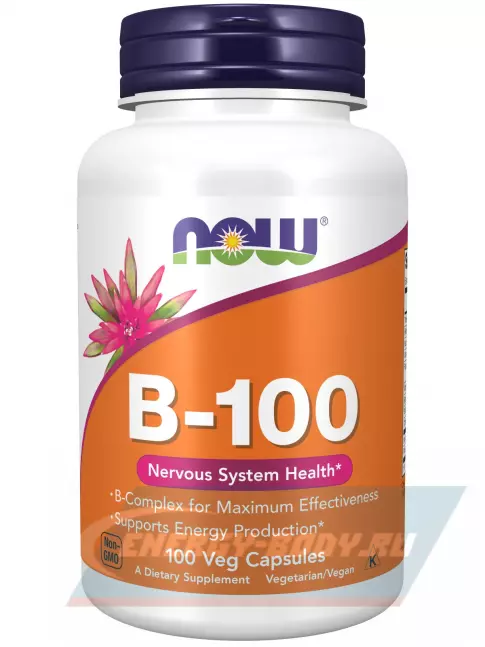  NOW FOODS B-100 Complex 100 веган капсул