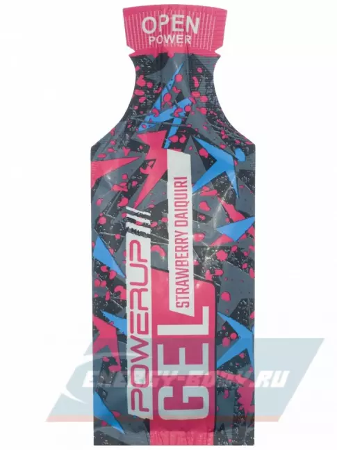 Энергетический гель Powerup Gel Энергетический 10 x 35 г, Клубничный дайкири