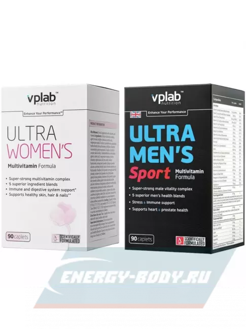  VP Laboratory ULTRA MEN'S SPORT 2 x 90 таблеток, Микс