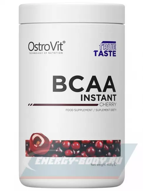 ВСАА OstroVit BCAA Instant 2:1:1 400 г, Вишня