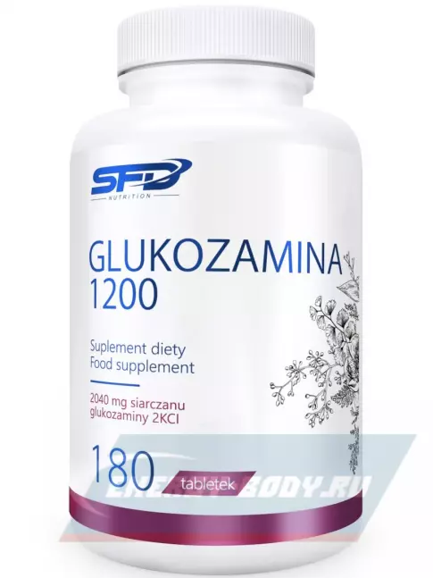 Глютамин SFD Glukosamina 1200 180 таблеток