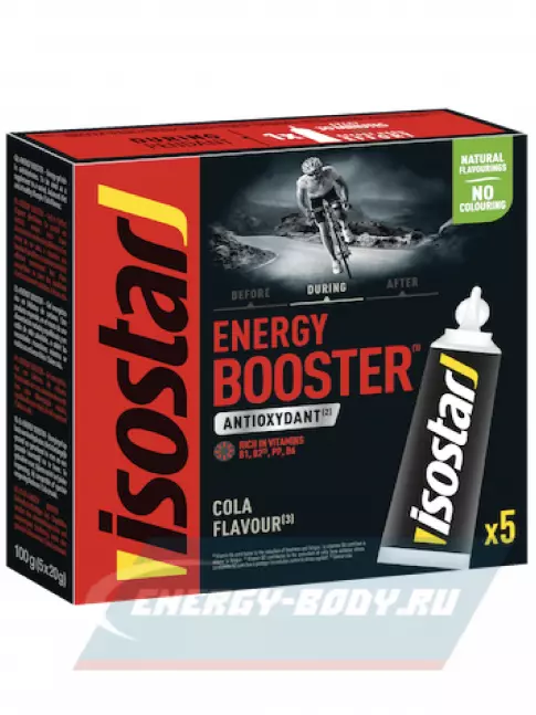 Энергетический гель Isostar GEL Energy Booster Antioxidant 1 тюбик, Кола