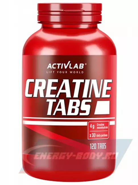  ActivLab Creatine Tabs 4000 mg 120 таблеток, 