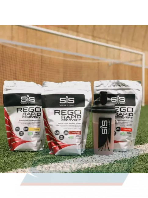 Предтерник SCIENCE IN SPORT (SiS) REGO Rapid Recovery 500 г, Клубника