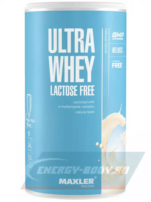  MAXLER Ultra Whey Lactose Free 300 г, Натуральный