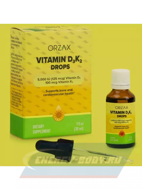  Orzax D3-K2 Drop 30 мл