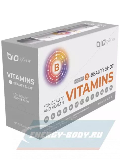  BioExpert Vitamins 12х100 мл, Черная смородина