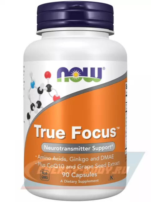  NOW FOODS True Focus 90 капсул