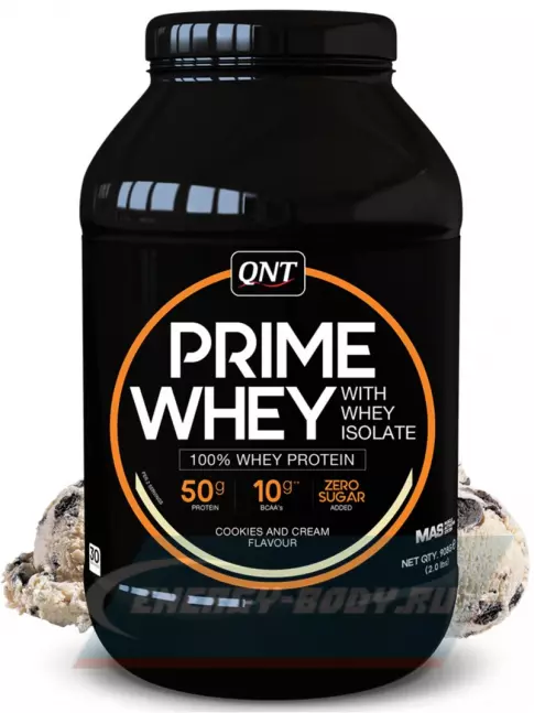  QNT PRIME WHEY 908 г, Печенье крем