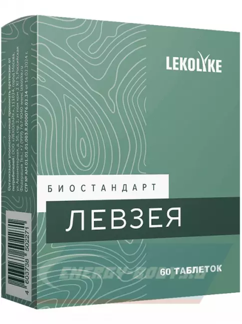  LEKOLIKE Левзея 60 таблеток