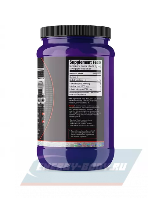 ВСАА Ultimate Nutrition BCAA 12000 Powder 457 г, Лимон - Лайм