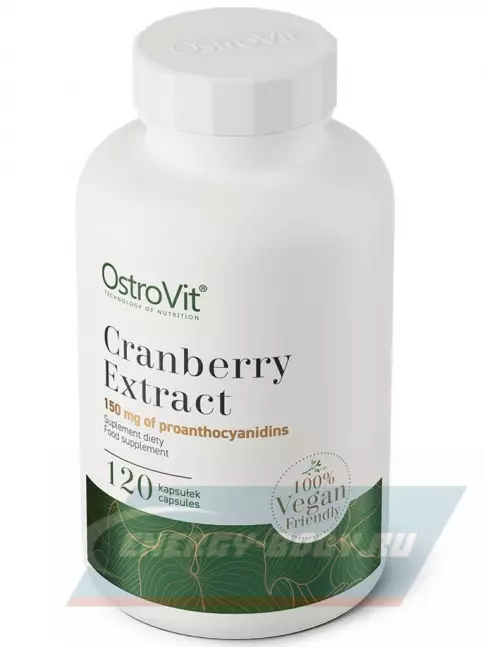  OstroVit Cranberry Extract 120 веган капсул