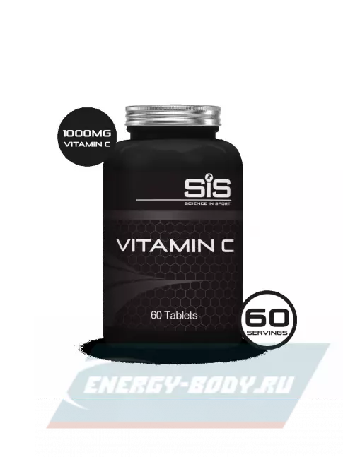  SCIENCE IN SPORT (SiS) VITAMIN C 1000 мг 60 таблеток