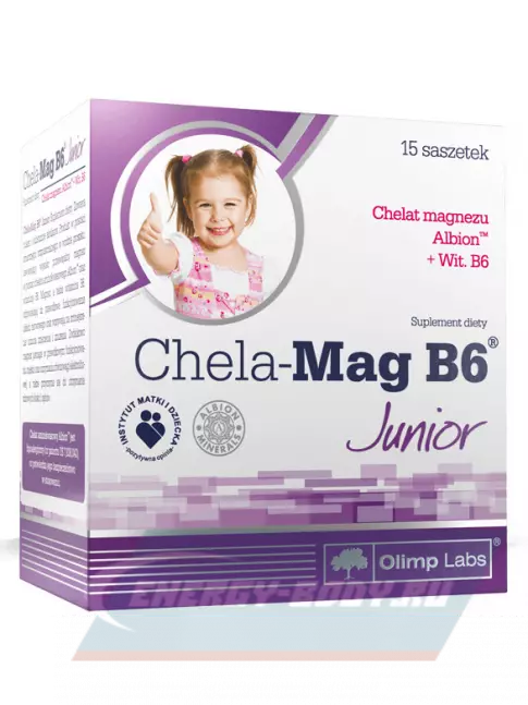  OLIMP Chela Mag B6 Junior 15 пакетиков, Апельсин