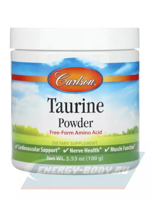 Аминокислотны Carlson Labs Taurine Powder 100 г