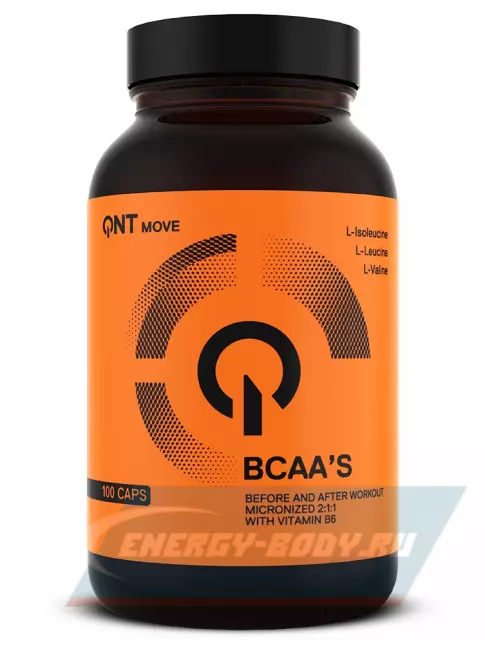 ВСАА QNT BCAA'S 2:1:1 100 капсул