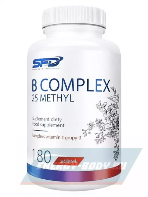  SFD B Complex 25Merhyl 180 таблеток